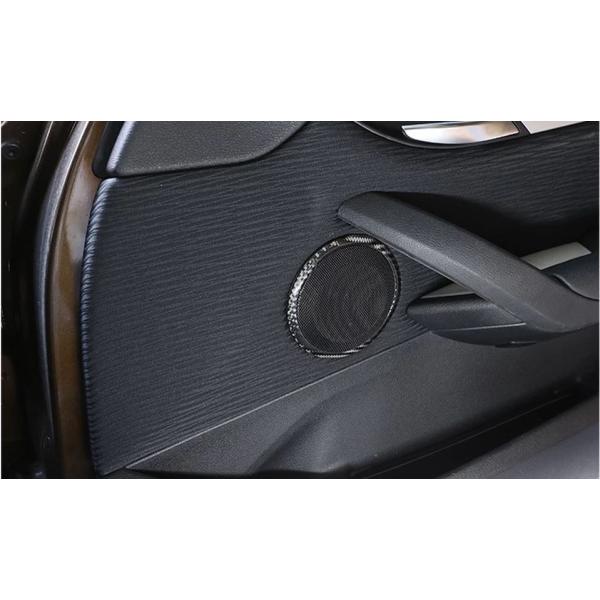BMW カーボン ルック スピーカー リング リム カバー E92 E93 M3 318ci 320i 325i 330ci 335i 335ci クーペ カブ