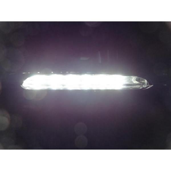 メルセデス ベンツ LEDデイライト フォグランプ W204 C180 C200 後期 C