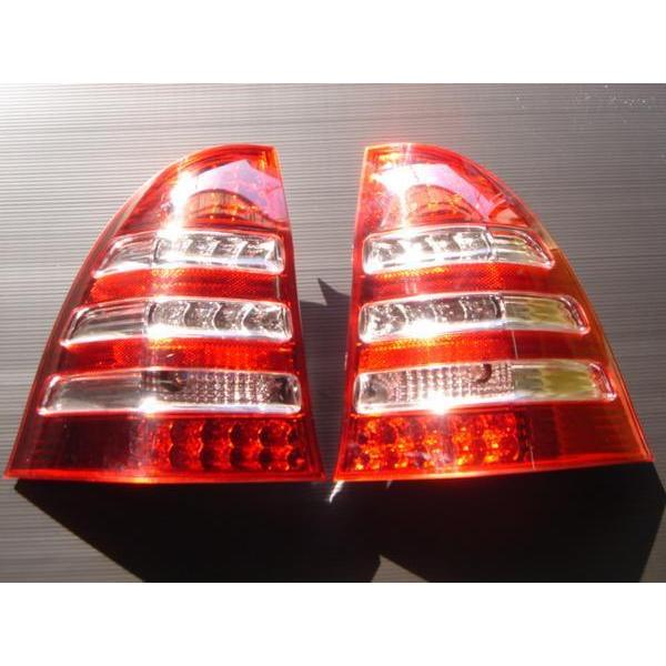 メルセデス ベンツ クリスタル LED テールランプ ライト レッド 