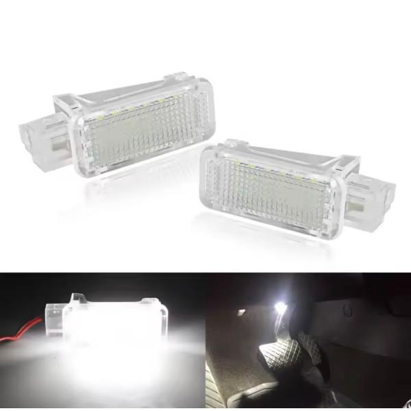 激白光 ! 交換式 ! LED カーテシ グローブボックス ルームランプ アウディ A7 スポーツバック 55TFSI 45TFSI 40TDI クワトロ F2
