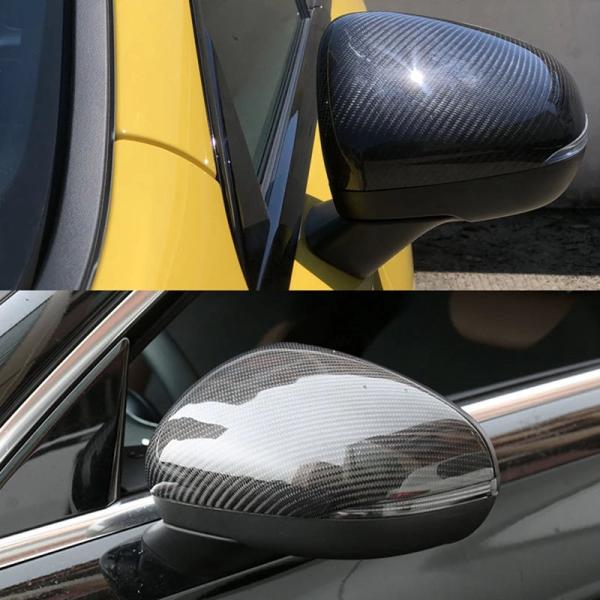 本格派♪ 高品質♪ 交換式♪ ベンツ カーボン ドアミラー カバー X118