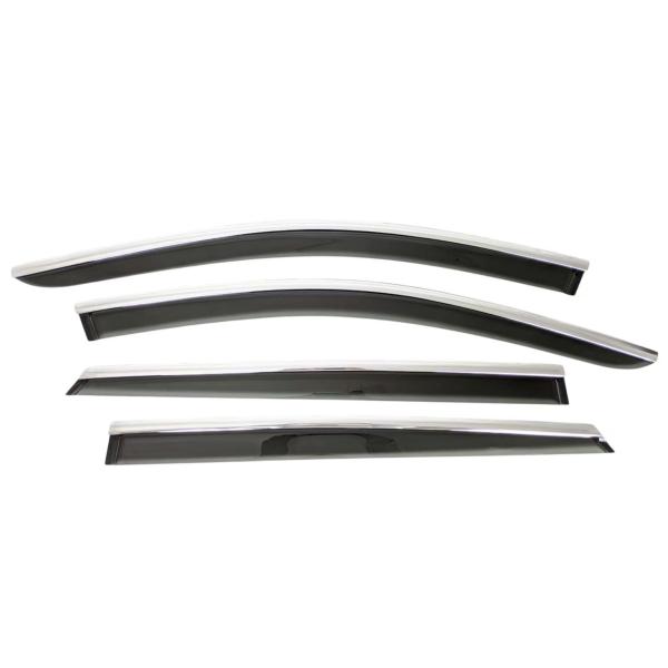 高品質♪ メッキモール ドアバイザー サイドバイザー メルセデス