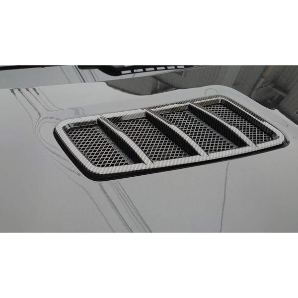 メルセデス ベンツ カーボン ルック ボンネットダクト カバー W166