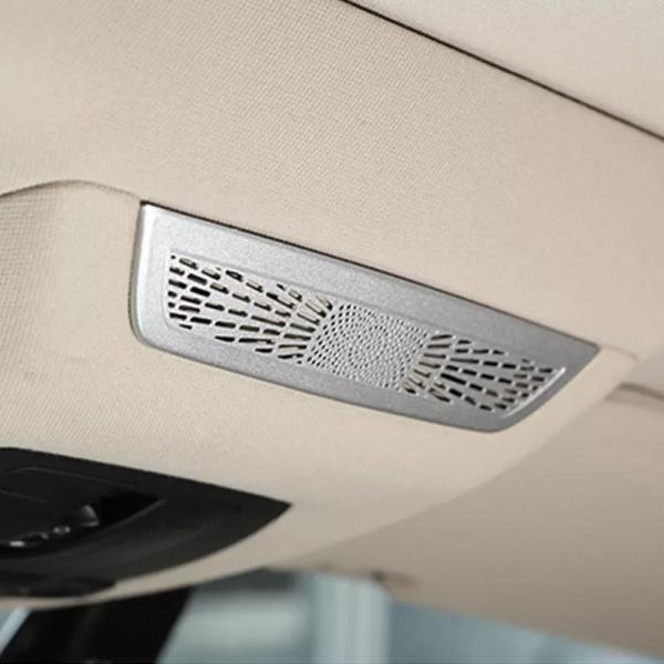 高品格♪ BMW サテンシルバー メッシュ ルームランプ カバー F13 F06 M6 640i 650i クーペ グランクーペ 6シリーズ