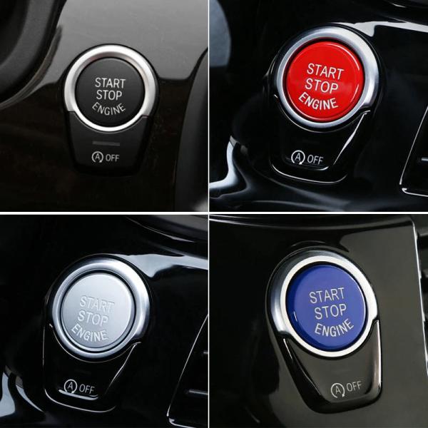 デザイン性UP♪ 交換式♪ BMW エンジンスターター スイッチ 黒 F46 218i 218d 220i xDrive Mスポーツ グランツアラー 2シリーズ