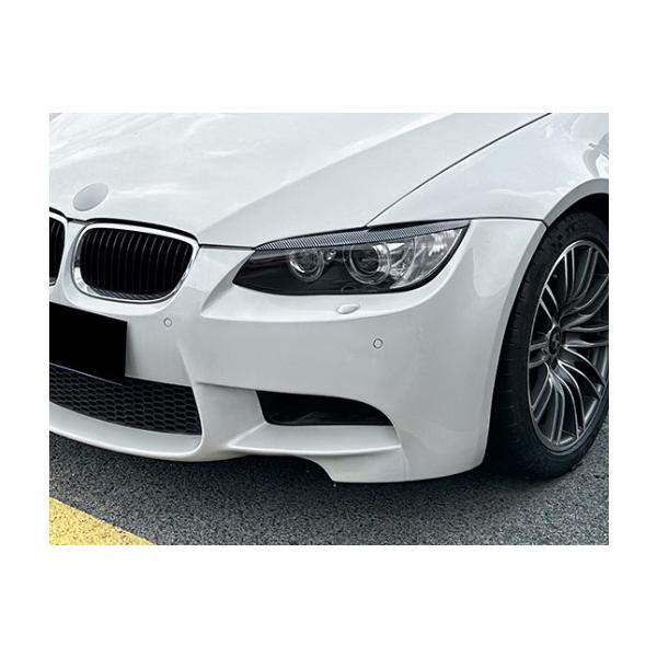 スポーティ全開♪ BMW カーボン ルック アイライン ヘッドライト