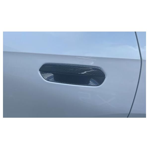 スポーティ全開♪ BMW カーボン ルック ドアハンドル カバー U10 X2
