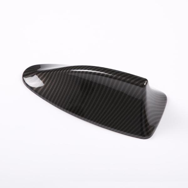 スポーティ全開♪ BMW カーボン ルック アンテナ カバー F10 523i 523d 528i 535i 550i M5 アクティブハイブリッド5 Mスポー