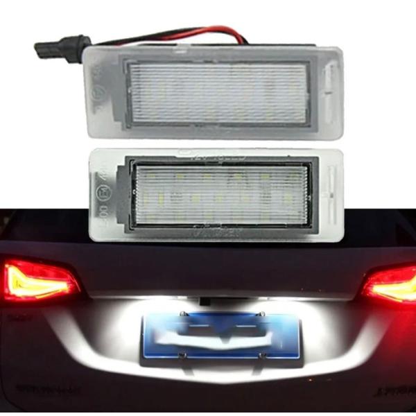 激白光 ! 交換式 ! LED ナンバー灯 ライセンス ランプ キャデラック SRXクロスオーバー ラグジュアリー プレミアム スポーツエディション