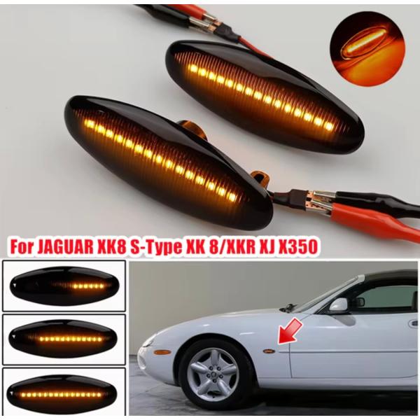 流星♪ シーケンシャルウインカー♪ LED サイドマーカー ジャガー XJ