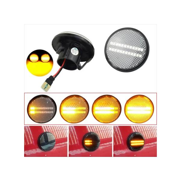 流星♪ シーケンシャルウインカー♪ LED サイドマーカー ユーノス