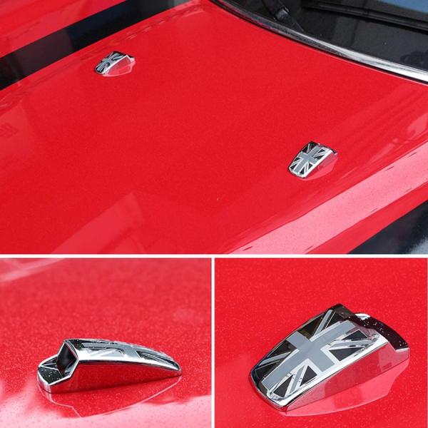 デザイン性UP♪ BMW MINI ミニ ブラックジャック ウォッシャーノズル カバー F55 F56 ワン クーパー クーパーD クーパーSD クーパーS