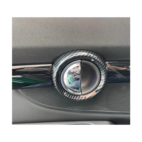 スポーティ全開♪ カーボン ルック インナー ドアハンドル カバー BMW