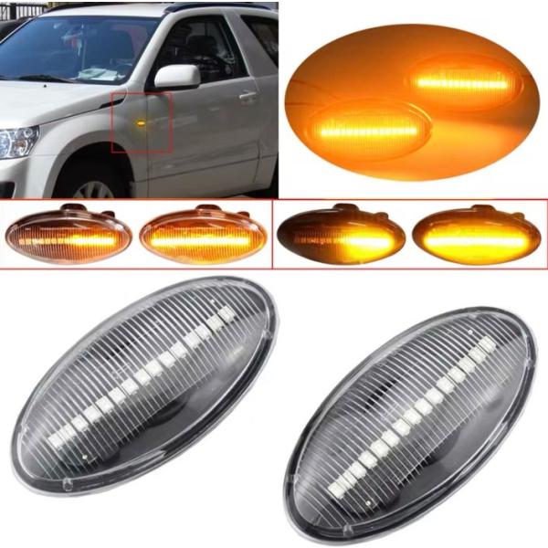 WHA CORPORATION シーケンシャルウインカーサイドマーカー付き 流星♪ シーケンシャルウインカー♪ LED サイドマーカー アルト HA37S