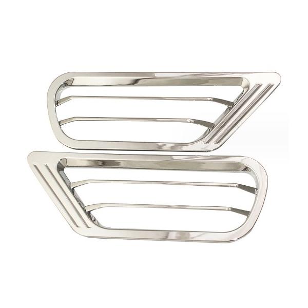 鏡面仕上げ♪ メッキ エアルーバー カバー ランドクルーザー 100 ランクル HDJ101K UZJ100W VX VXリミテッド シグナス ガーニッシュ