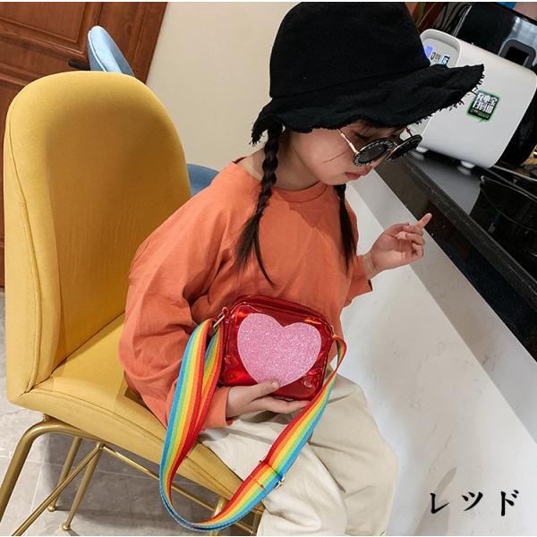 ショルダー バッグ キッズ ハート柄 女の子 子供用 おしゃれ 斜めがけ 軽量 小さめ ポシェット フェイクレザー ミニバッグ キラキラ 防水 子供 幼児 女子 Buyee Buyee Japanese Proxy Service Buy From Japan Bot Online