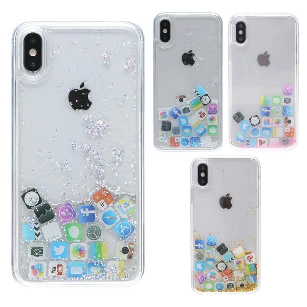 Cdjapan Iphonese2 ケース 韓国 アプリ グリッター ラメ 個性的 面白い クリア おしゃれ Iphone7 Iphone8 Iphonex Iphonexs Iphonexr Xsmax Proxy Shopping Service Yahoo Shopping