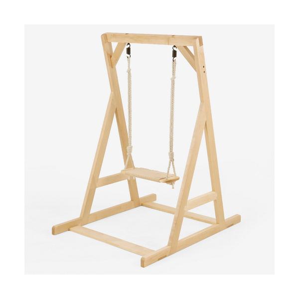 Mika子供用室内木製遊具 ブランコ&てつぼう付き水平段違い兄妹うんてい Mika子供用室内木製遊具 ブランコ&てつぼう付き水平段違い兄妹うんてい