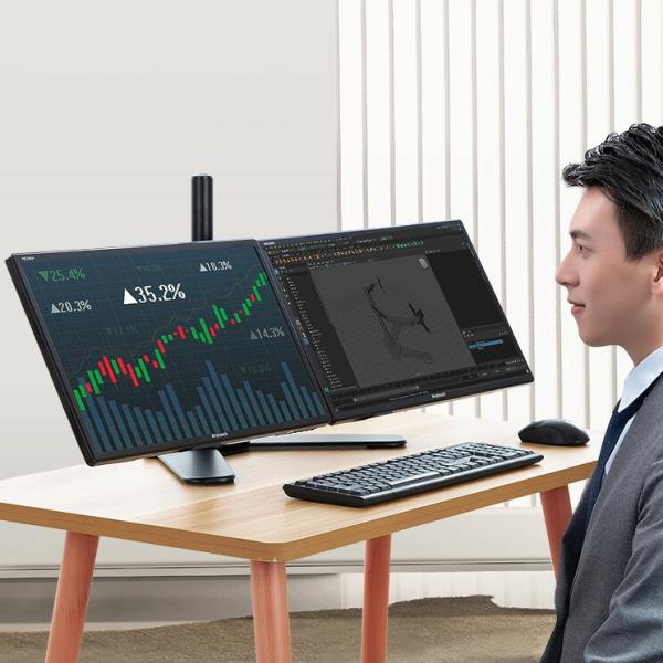 PCセット モニター2台とモニターアーム付き モニターアーム 2画面 パソコン モニター台 机上台 pc モニター