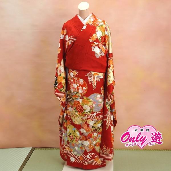 振袖セット レンタル It Girl 562nb Lサイズ レディース 結婚式 卒業式 振袖 ブランド 赤 古典 正絹 着物レンタル 562nb 2 京都衣裳館オンリー遊スタジオ醍醐 通販 Yahoo ショッピング