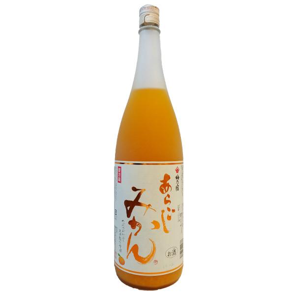 梅乃宿 あらごしみかん 1800ml 要冷蔵 リキュール 奈良県 梅乃宿酒造