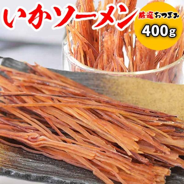 いか ソーメン 400g×1袋 珍味 イカ いか そーめん メール便限定ポイント利用 セール　メール便限定 送料無料