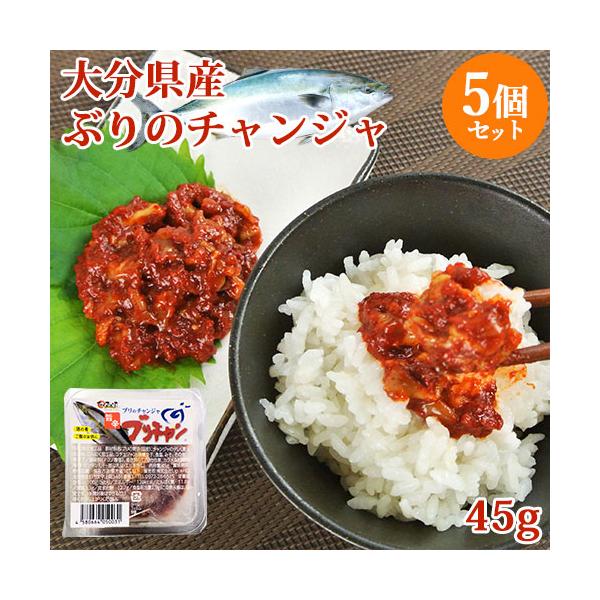 ブリチャン お試しサイズ 45g×5個 大分県産ぶり使用 珍味 冷凍 佐伯 Up  送料無料