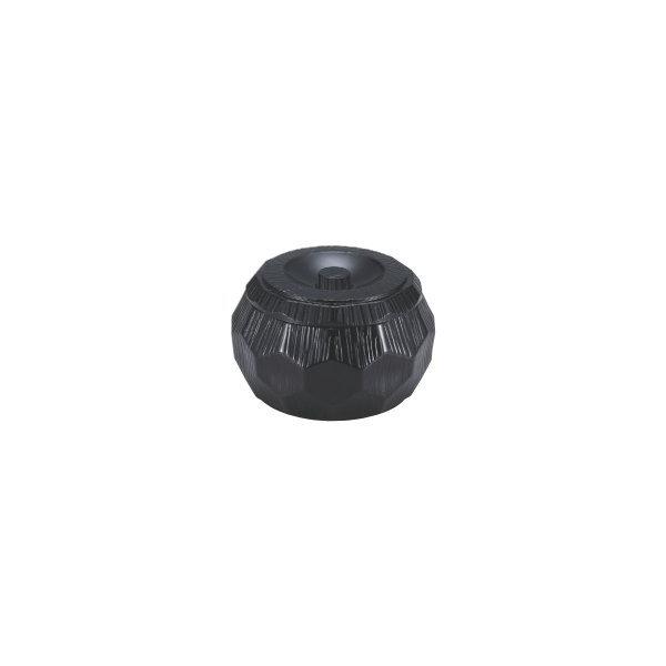 錦亀甲飯器　黒 φ15.1×9cm 漆器 高級丼重 懐石用 うな重 器 飯器 ひつまぶし 和食器 業務用 鰻　うなぎ　土用の丑の日　若泉【取寄せ】u-1-68