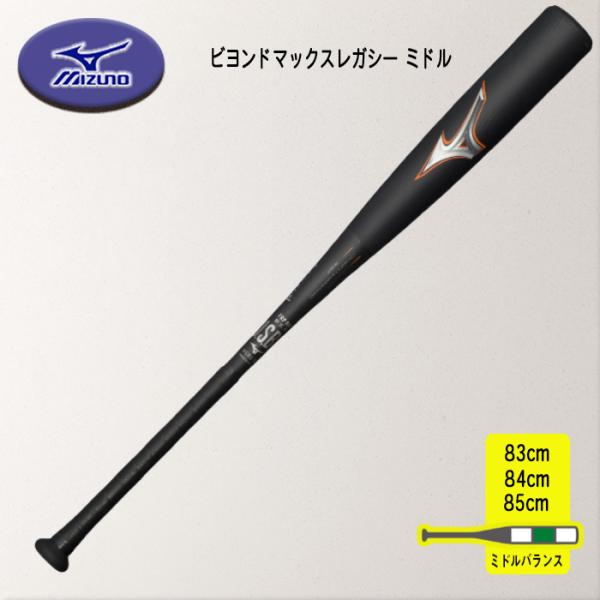MIZUNO（ミズノ） ビヨンドマックスレガシー 軟式用FRP製バット ミドル