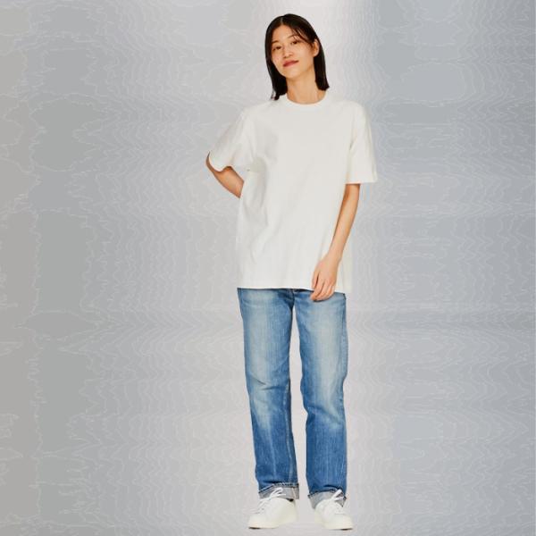 Hanes T-SHIRTS shiro �N���[�l�b�NT�V���c �w�C���Y �V�� �s�V���c 25SS HM1-X201 ���i�摜3
