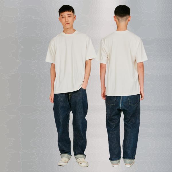 Hanes T-SHIRTS shiro �N���[�l�b�NT�V���c �w�C���Y �V�� �s�V���c 25SS HM1-X201 ���i�摜4