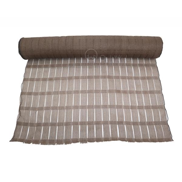 フェンスネットブラウン【サイズ】1ｍ×50ｍ【カラー】ブラウン【重　量】5.6kg　【材　質】ポリエチレン製【使用方法】単管パイプ、ロープ杭、鉄柵等に取り付けが容易です【用　途】工事現場仮設フェンス　防護柵　ゴルフ場　安全通路　イベント会場...