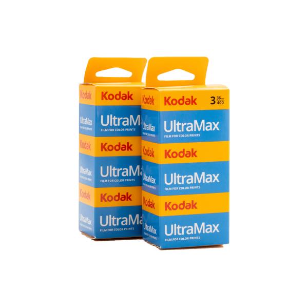 Kodak カラーネガフィルム ULTRAMAX 400 35mm 36枚撮 6本セット