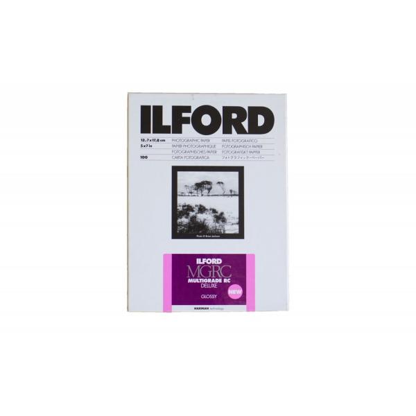 ILFORD 白黒印画紙 MGRC Deluxe Glossy 5x7 100枚 1179848