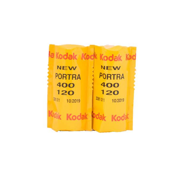Kodak カラーネガフィルム ポートラ400 120 2本パック