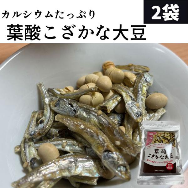 葉酸小魚大豆 2袋セット 1000円ポッキリ おつまみ 肴 晩酌