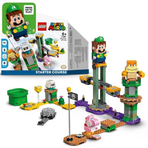 他サイト： レゴ(LEGO) スーパーマリオ レゴ ルイージ と ぼうけんのはじまり 〜 スターターセット 71387 男の子 女の子 6歳 プレゼントの商品画像