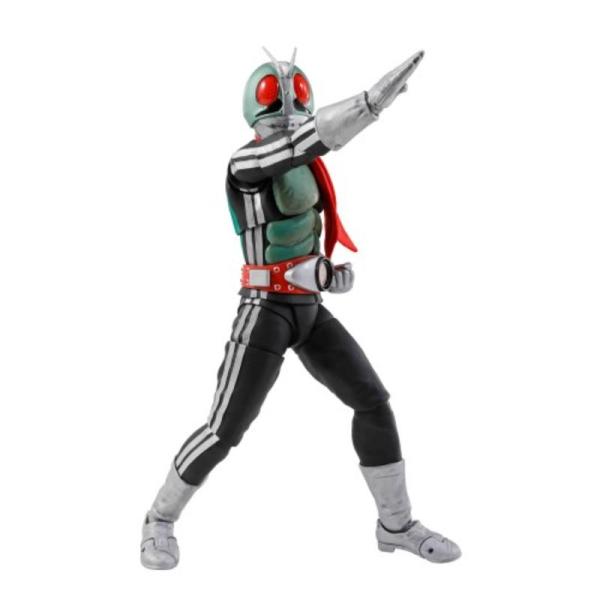 他サイト： S.H.Figuarts (真骨彫製法) 『仮面ライダー』 仮面ライダー新1号 栄光の昭和ライダーエディション(初回限定台座付属) 塗装済み可動フィギュア BANDAI SPIRITSの商品画像