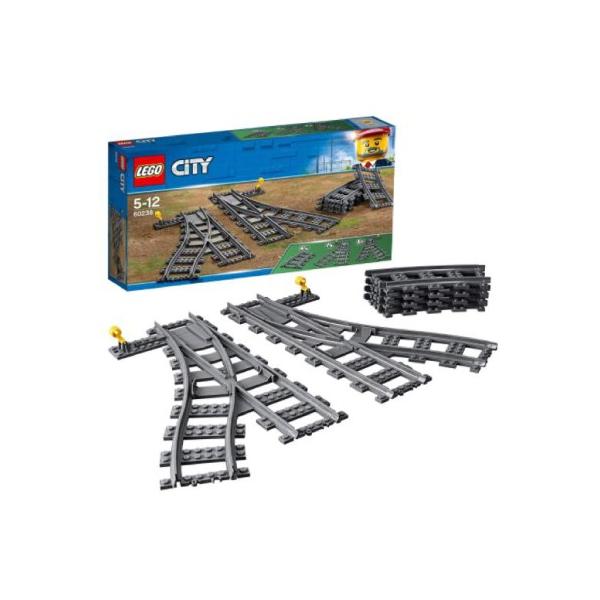 LEGO CITY レゴ(LEGO) シティ 交差付きレールセット 60238