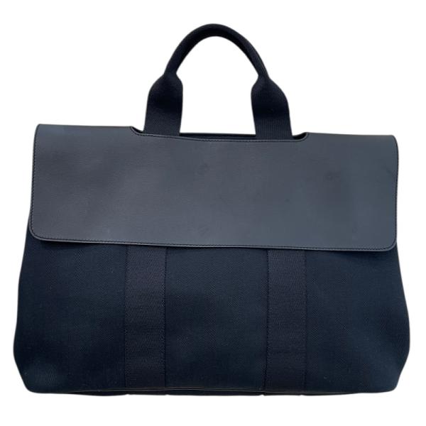 HERMES（エルメス） ヴァルパライソMM ブラック トワル・レザー