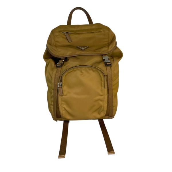 PRADA（プラダ） ナイロン バックパック BZ0039 カーキ ナイロン