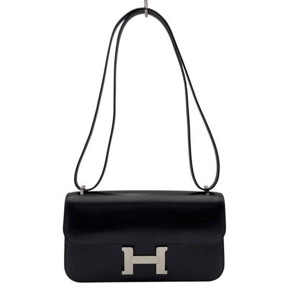 HERMES（エルメス） コンスタンス エラン K刻 ブラック/シルバー金具