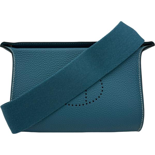 HERMES（エルメス） ヴィドポッシュ B刻 ブルージーン シルバー金具