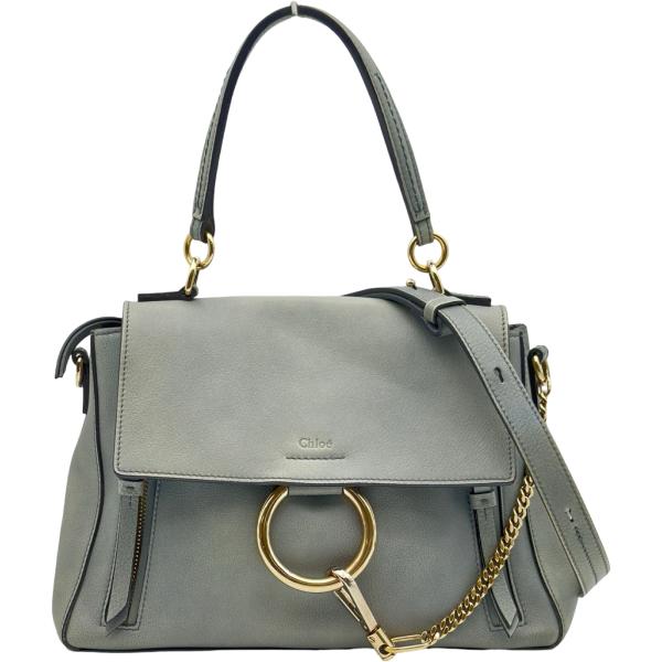 Chloe（クロエ） フェイデイ CHC17WS322HGJ41H フェードブルー カーフ