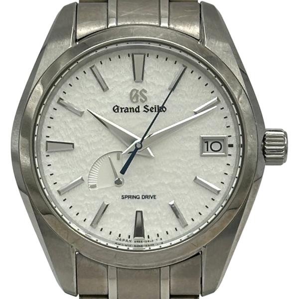 グランドセイコー Grand Seiko ヘリテージコレクション スプリングドライブ SBGA211(9R65-0AE0) ホワイト チタン 自動巻き メンズ 腕時計 グランドセイコー Grand Seiko ヘリテージコレクション スプリング