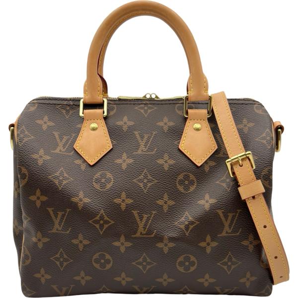Louis Vuitton モノグラム ハンドバッグ バンドー付き USA製 LOUIS VUITTON（ルイ・ヴィトン） スピーディ・バンドリエール25