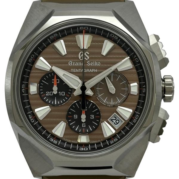 グランドセイコー Grand Seiko スポーツコレクション テンタグラフ ブティック/サロン限定 SLGC009(9SC5-00F0) ブラウン チタン 自動巻き メンズ 腕時計 グランドセイコー Grand Seiko スポーツコレクション テンタグラフ