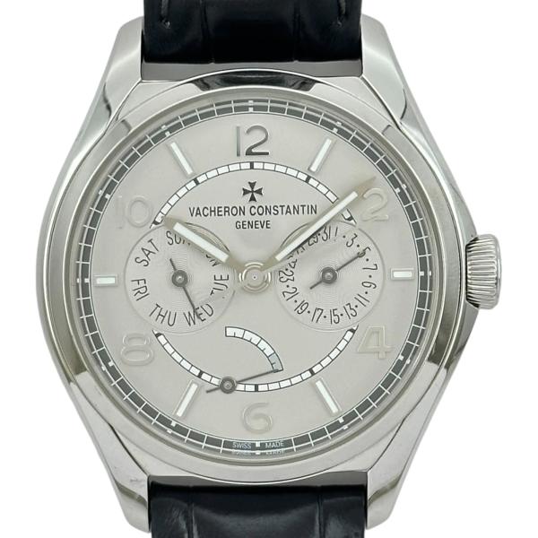 ヴァシュロン・コンスタンタン VACHERON CONSTANTIN フィフティーシックス デイデイト 4400E/000A-B437 シルバー SS 腕時計 メンズ 中古