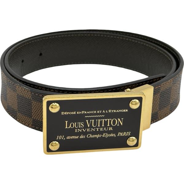 ルイヴィトン ダミエ サンチュール アンヴァントゥール ベルト M6810 LOUIS VUITTON（ルイ・ヴィトン） サンチュール・アンヴァントゥール