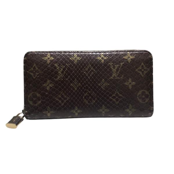 ☆美品☆ルイ・ヴィトン 長財布 ブラウン LOUIS VUITTON（ルイ・ヴィトン） ジッピーウォレット N80148 ブラウン